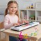 Portable 49-Key Kids Keyboard Piano with 8 Rhythms, 8 Tones and Microphone